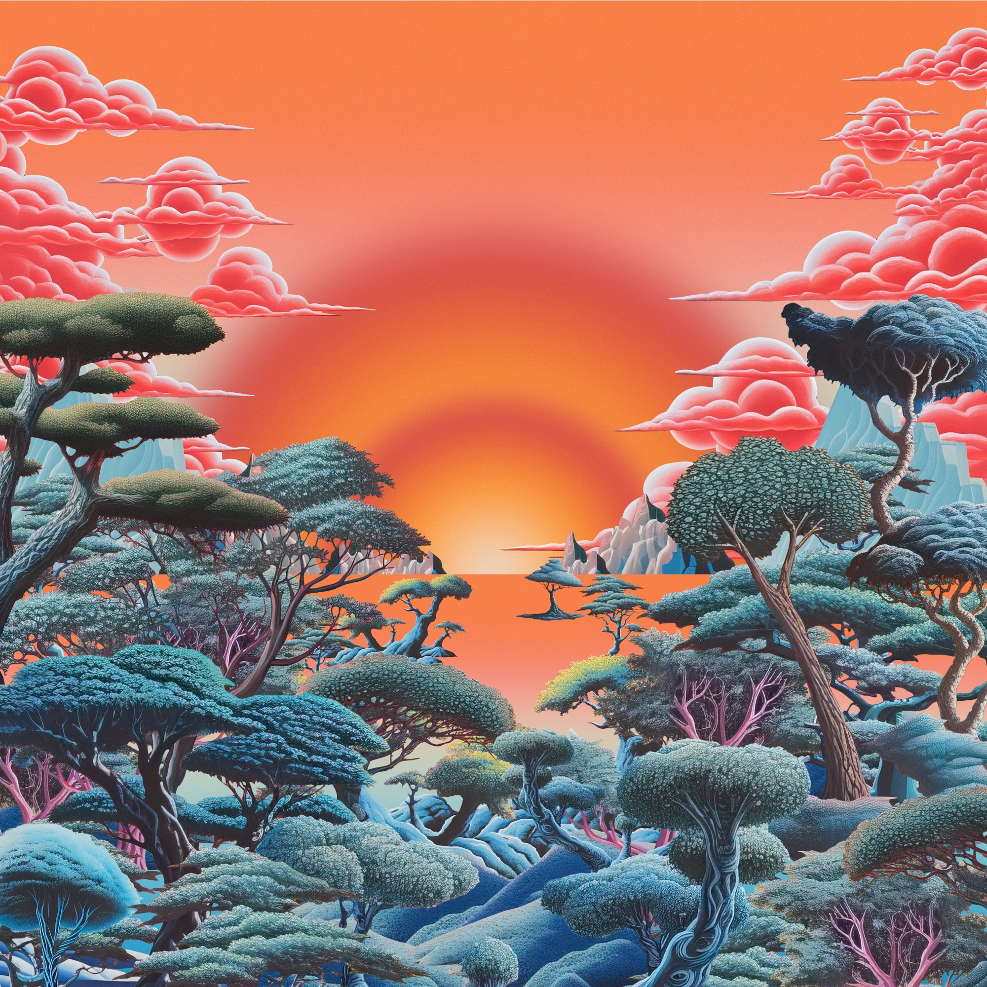 Surreal landscape